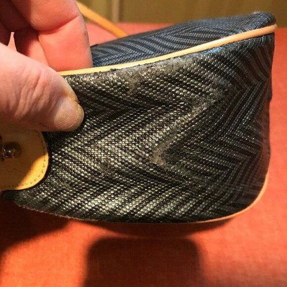 Mark Cross Vintage Logo Coated Leather Crossbody - Picture 6 of 11